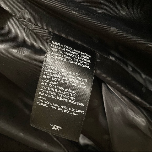 BEBE Women’s Hooded Coat - Gray Size Large - Picture 11 of 14